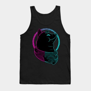 Retro Shiba Inu Tank Top